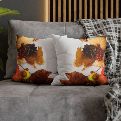 Maple and Pumpkin Fall Harvest Pillowcase
