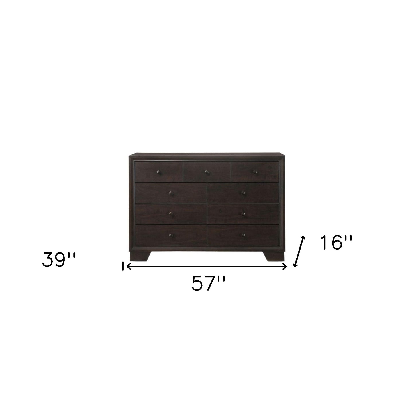 manufactured wood drawer double dresser, wood drawer double dresser, espresso solid manufactured wood drawer, drawer double dresser, solid manufactured wood drawer double