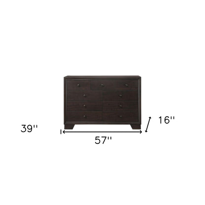 manufactured wood drawer double dresser, wood drawer double dresser, espresso solid manufactured wood drawer, drawer double dresser, solid manufactured wood drawer double