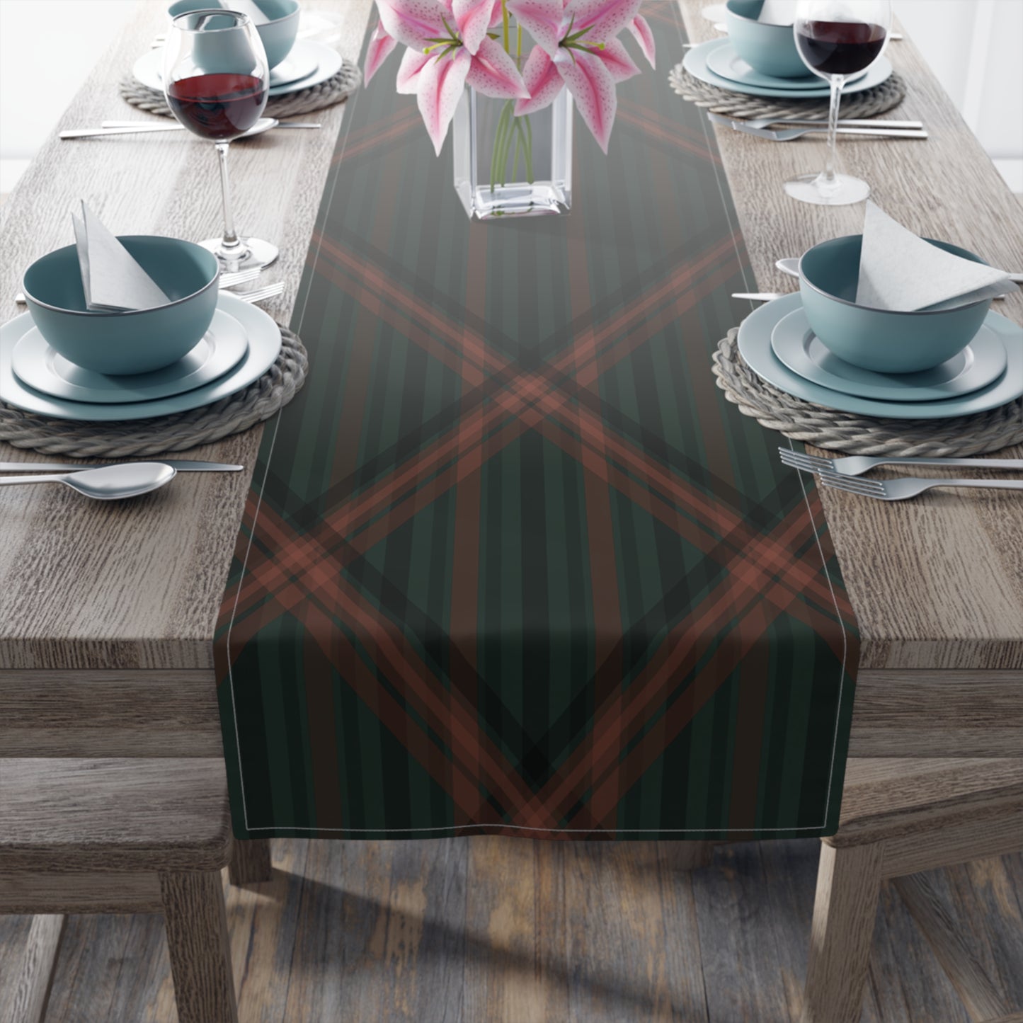 Geometric Kwanzaa Table Runner - Varnish & Vibe