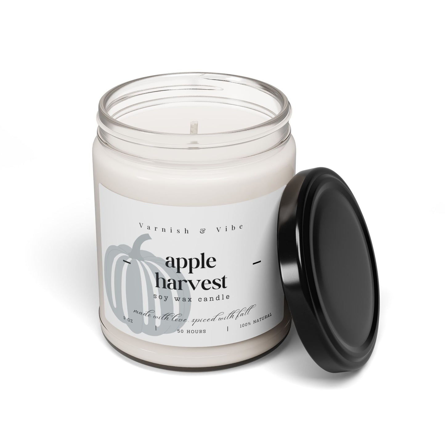 Fall Vegan Natural Soy Candle, 9oz