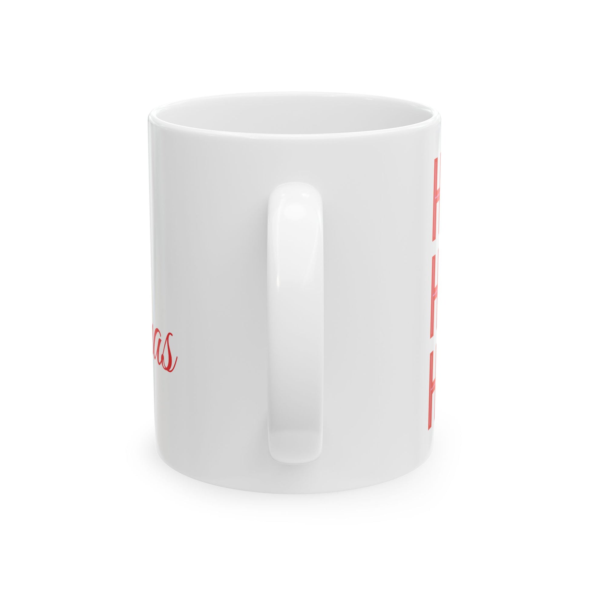 Ho Ho Ho Ceramic Mug, (11oz, 15oz) - Varnish & Vibe