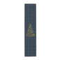 Blue Tartan Christmas Tree Table Runner (Cotton, Poly) - Varnish & Vibe