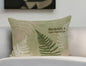 20" X 6" X 14" TROPICAL GREEN PILLOW COVER WITH POLY INSERT - Varnish & Vibe