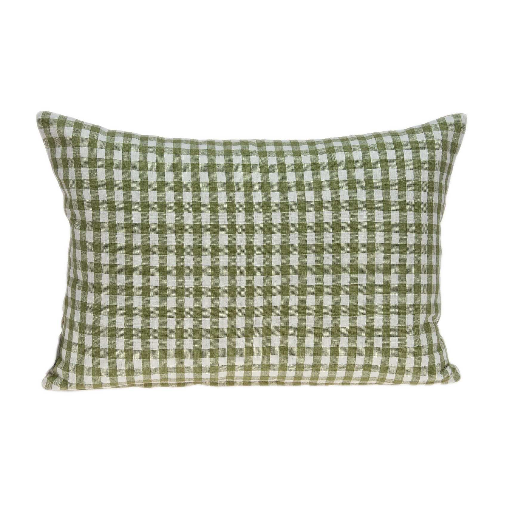 20" X 6" X 14" TROPICAL GREEN PILLOW COVER WITH POLY INSERT - Varnish & Vibe
