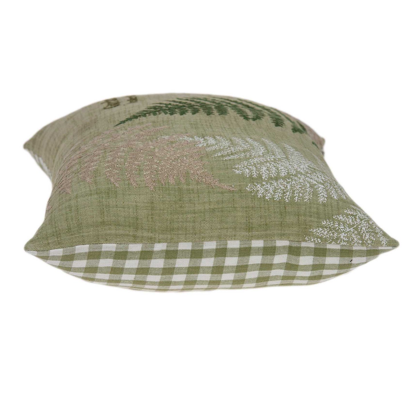 20" X 6" X 14" TROPICAL GREEN PILLOW COVER WITH POLY INSERT - Varnish & Vibe