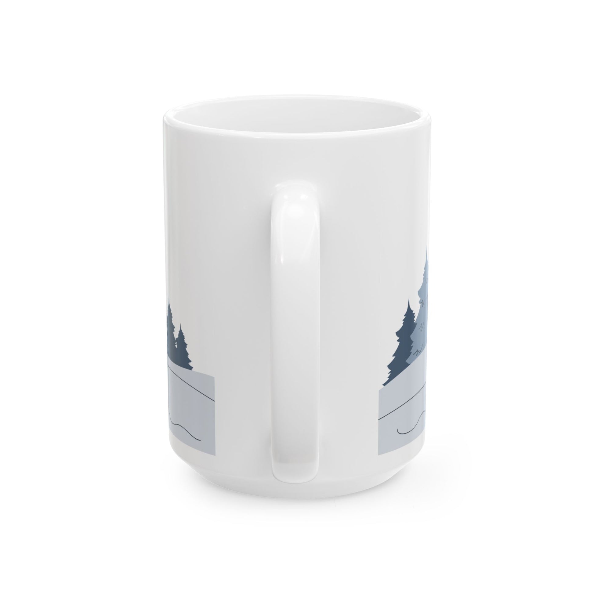 Winter Ceramic Mug, (11oz, 15oz) - Varnish & Vibe