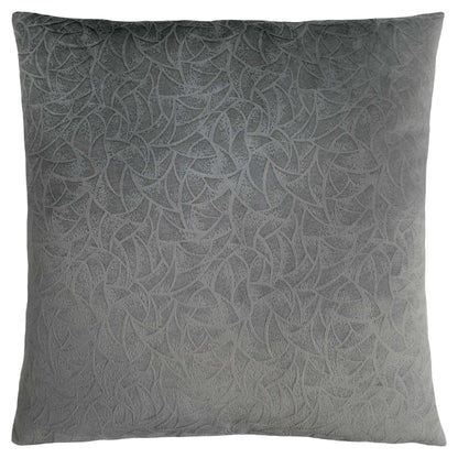 PIER GREY ABSTRACT VELVET PILLOW - Varnish & Vibe