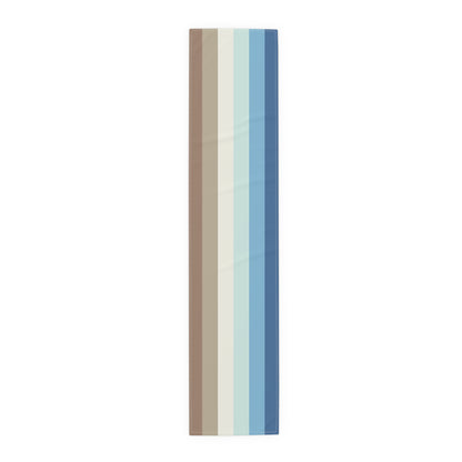 OCEAN STRIPED TABLE RUNNER