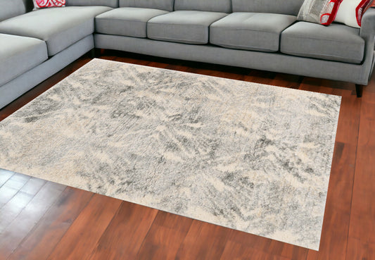 ARDMORE 8' X 13' IVORY ABSTRACT RUG - Varnish & Vibe