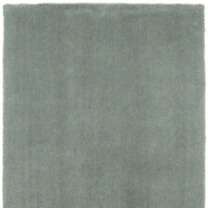 REDONDO 9' x 13' BLUE-GREEN HAND WOVEN AREA RUG