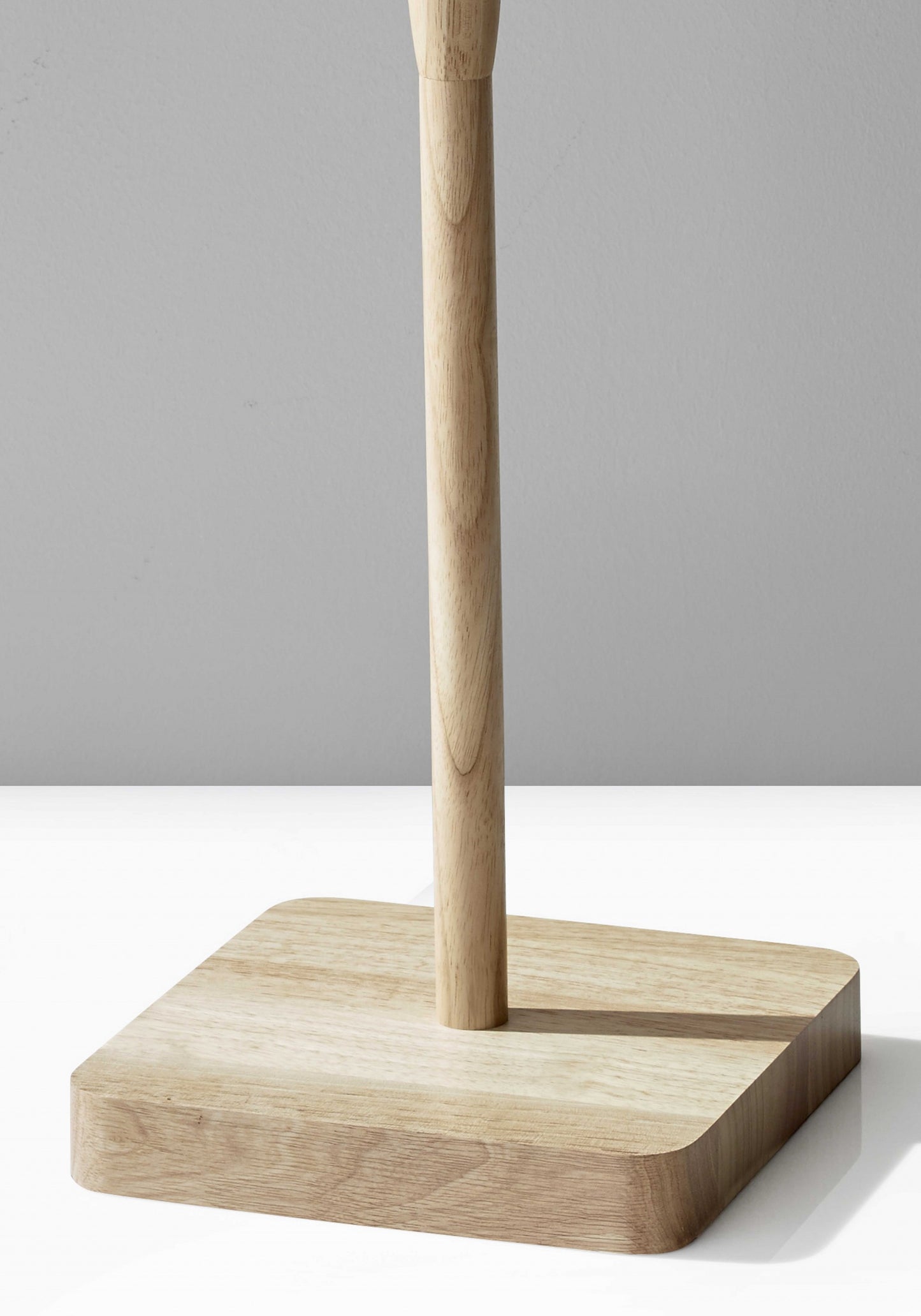 solid wood floor lamp, wood floor lamp, wood floor lamp white linen, solid wood floor lamp white, floor lamp white linen drum