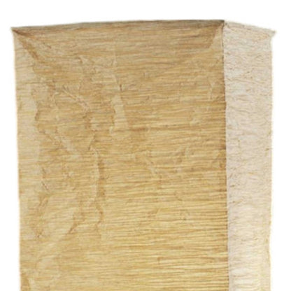 58" NATURAL COLUMN FLOOR LAMP WITH NATURAL PAPER SHADE - Varnish & Vibe