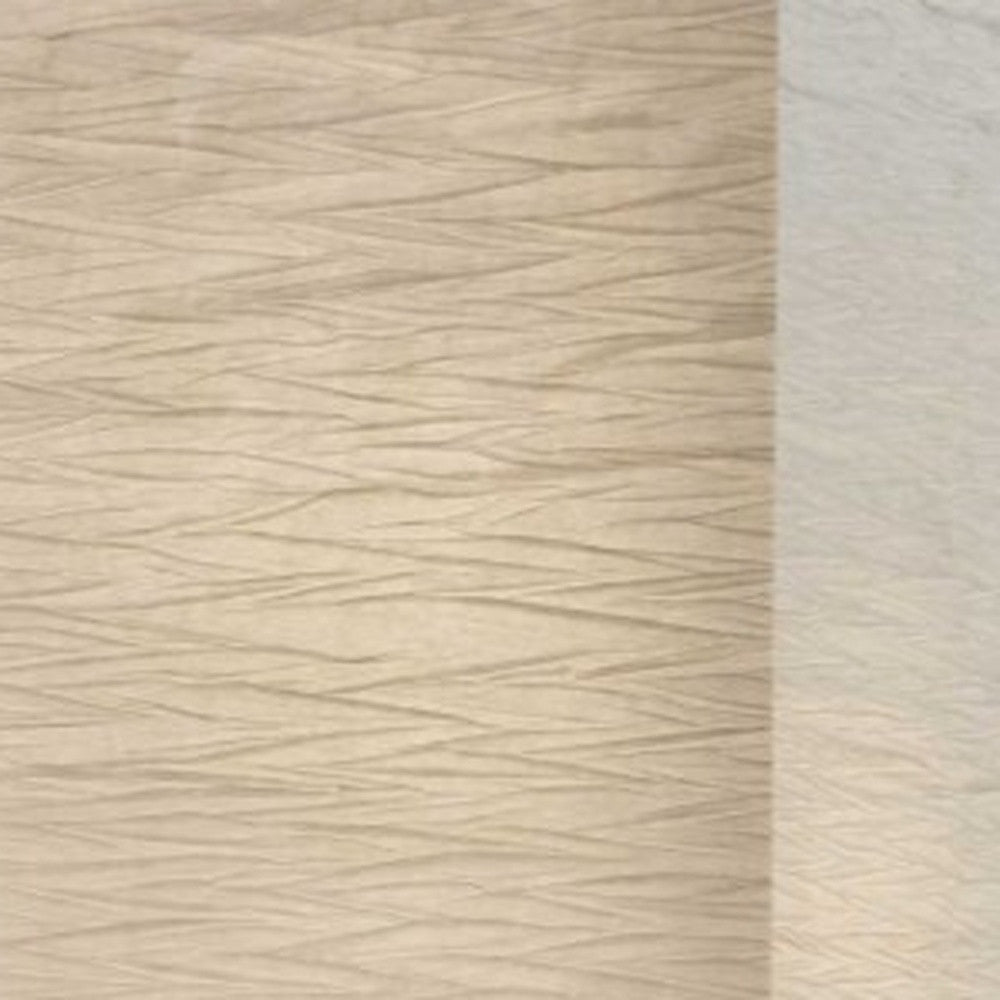 57" BROWN AND WHITE TWO LIGHT COLUMN FLOOR LAMP WITH WHITE PAPER RECTANGULAR SHADE - Varnish & Vibe