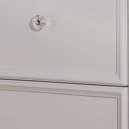 CALABASAS 27" WHITE TWO DRAWERS NIGHTSTAND - Varnish & Vibe