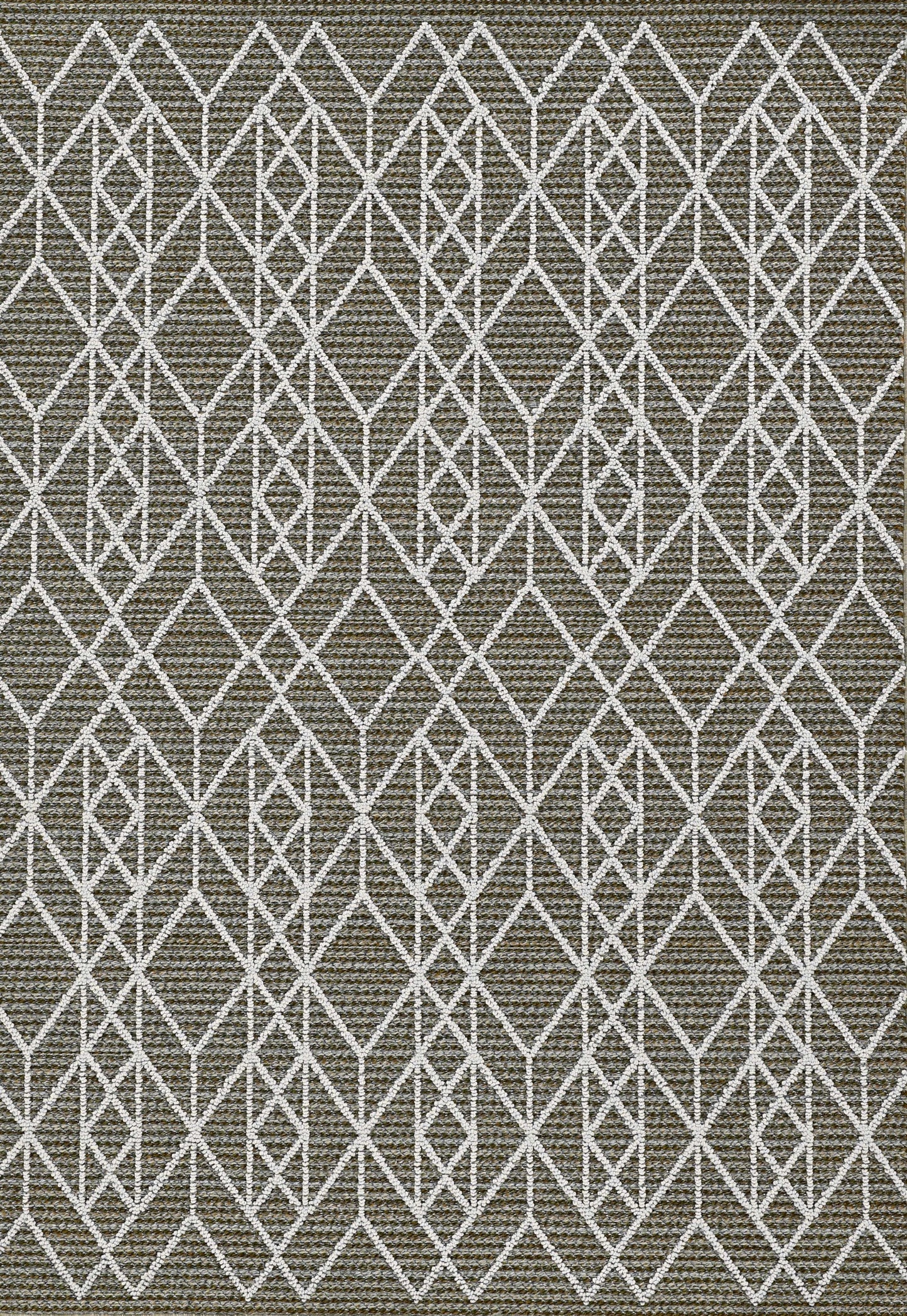 LAKEVIEW 4' x 6' GRAY GEOMETRIC OUTDOOR RUG