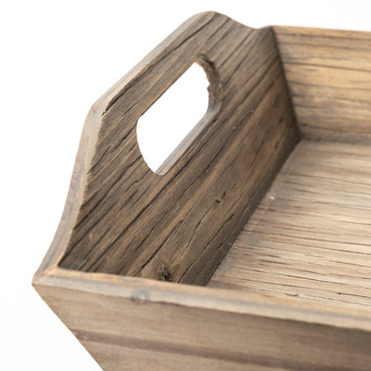 NATURAL WOOD SERVING TRAYS - Varnish & Vibe