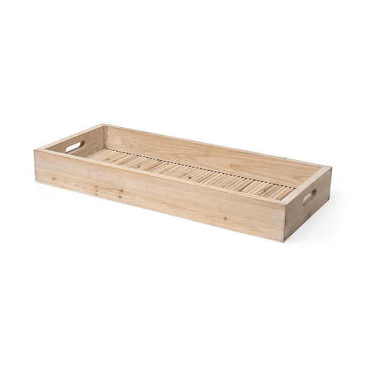 HERMOSA COASTAL WOODEN TRAY - Varnish & Vibe