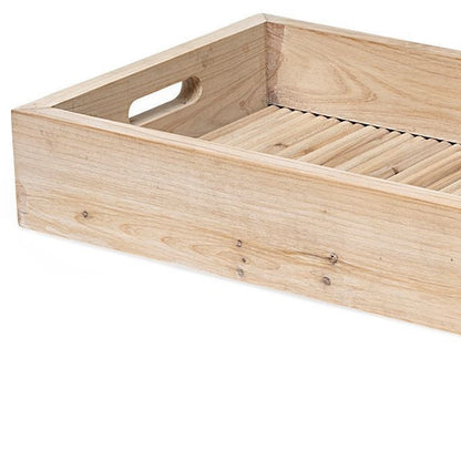 HERMOSA COASTAL WOODEN TRAY - Varnish & Vibe