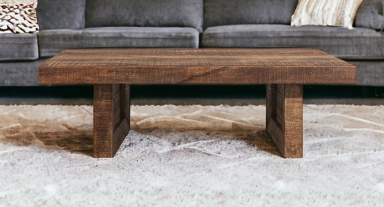 PIER SOLID WOOD DINING BENCH - Varnish & Vibe