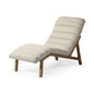 OCEAN CREAM FABRIC TUFTED LOUNGE CHAIR