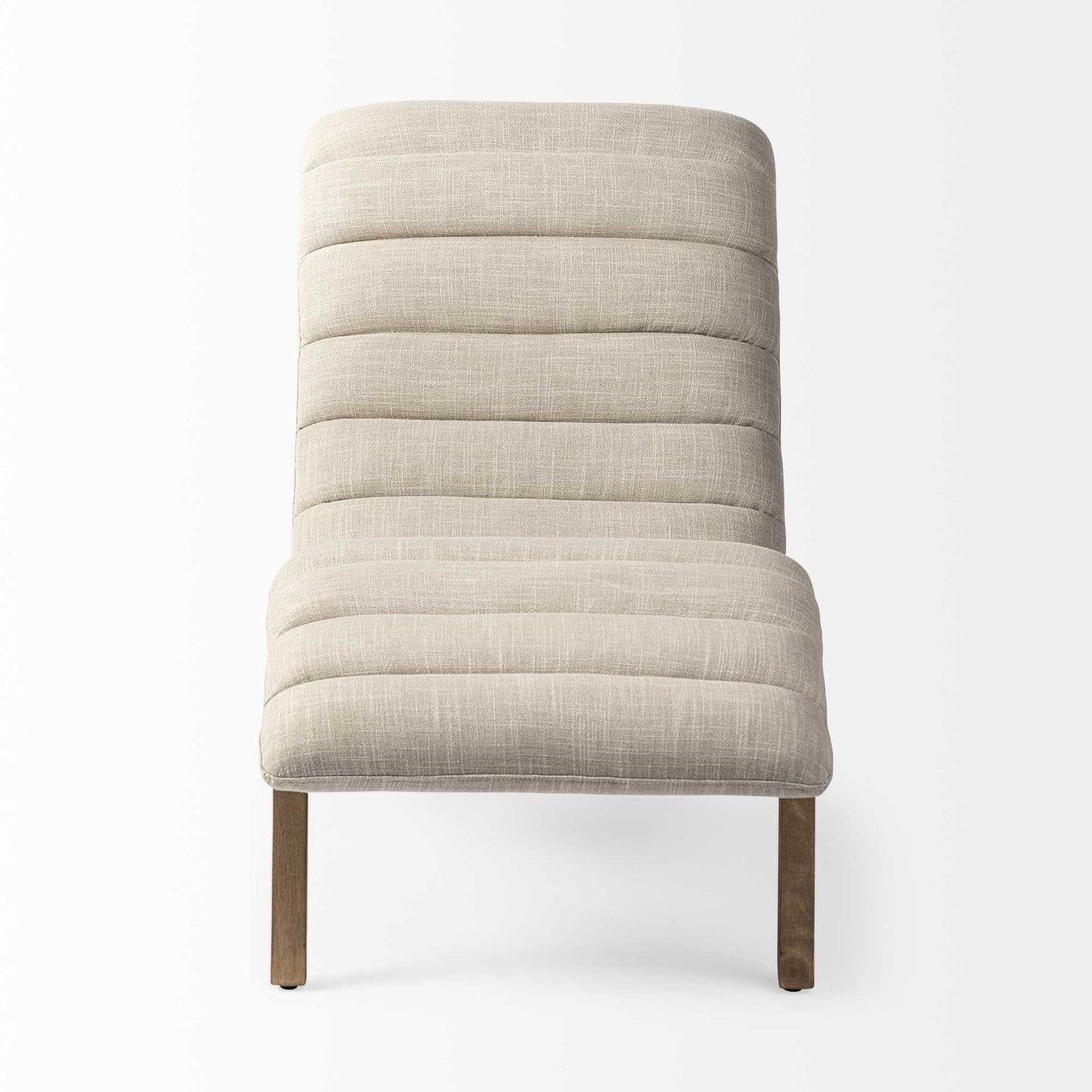 OCEAN CREAM FABRIC TUFTED LOUNGE CHAIR