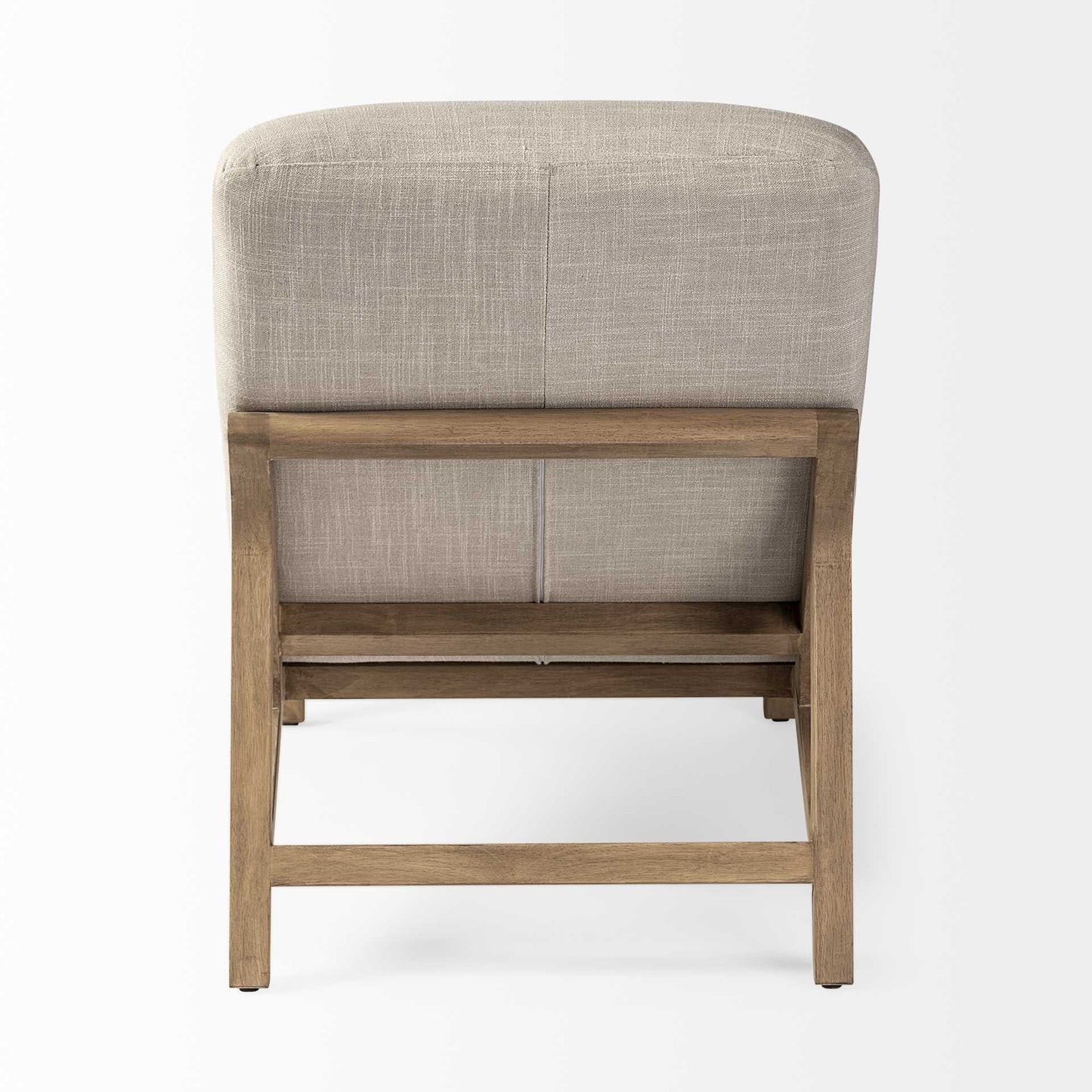 OCEAN CREAM FABRIC TUFTED LOUNGE CHAIR