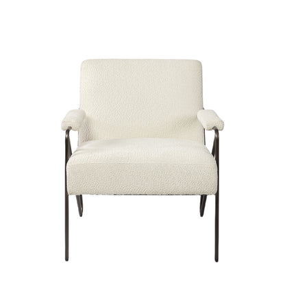 VALLEY OFF WHITE ARMCHAIR - Varnish & Vibe