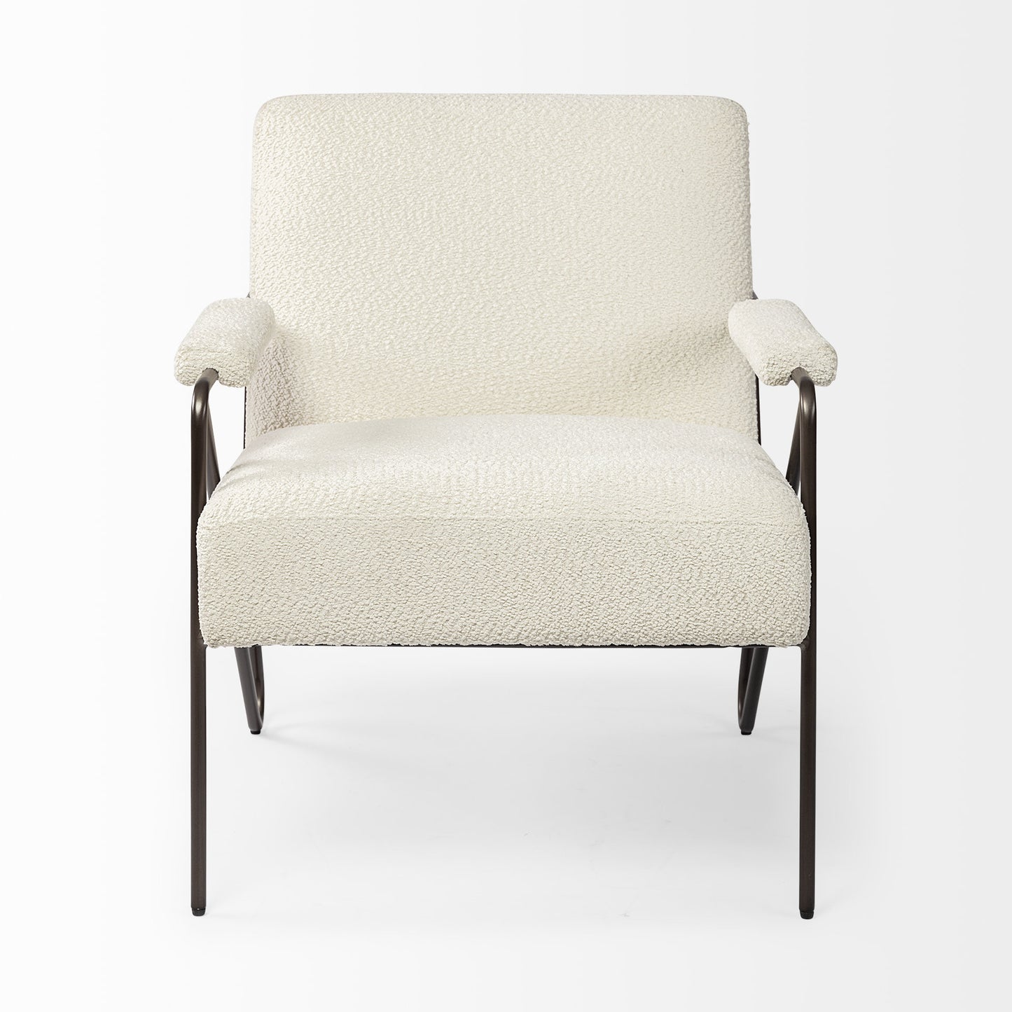 VALLEY OFF WHITE ARMCHAIR - Varnish & Vibe