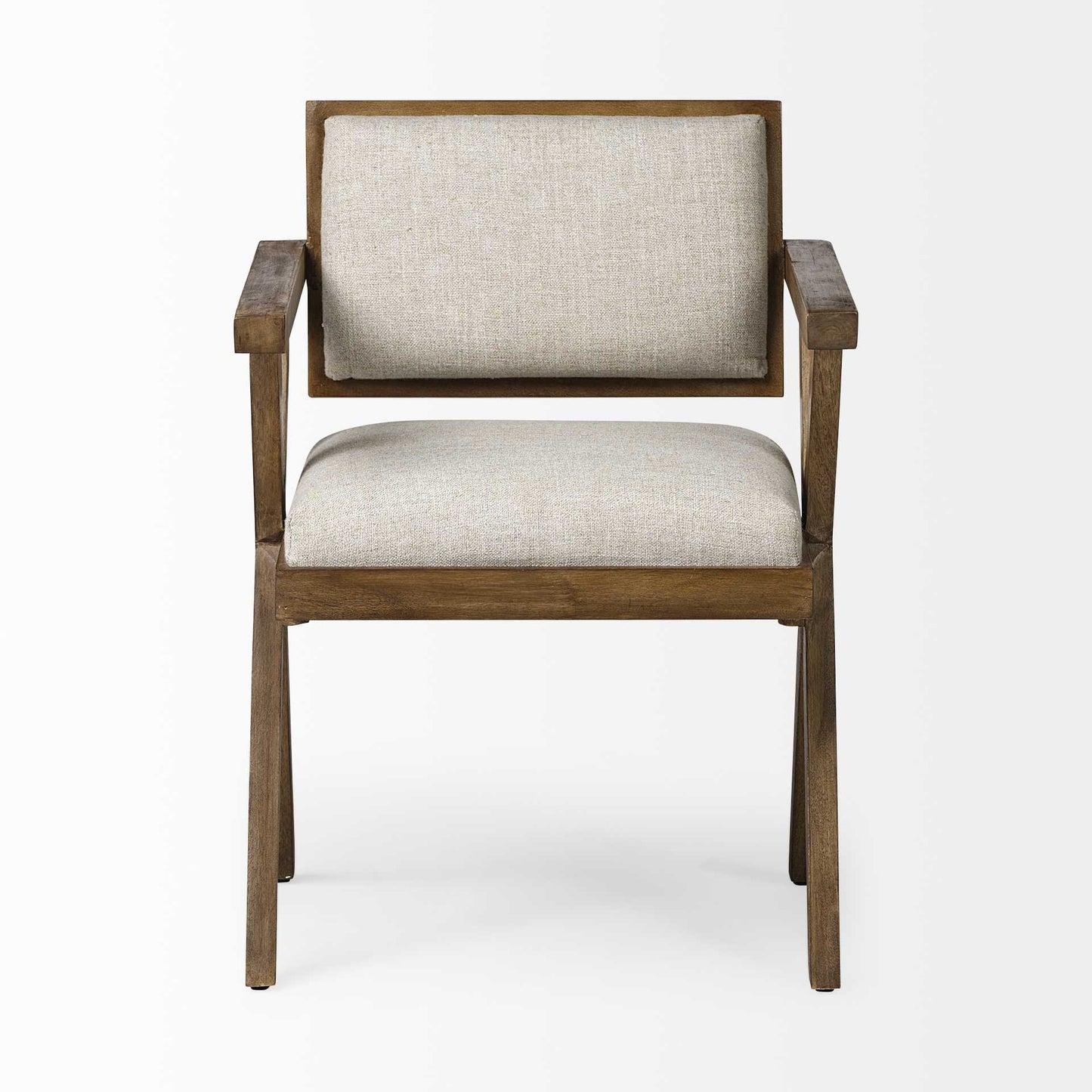 REDONDO CREAM FABRIC ARMCHAIR