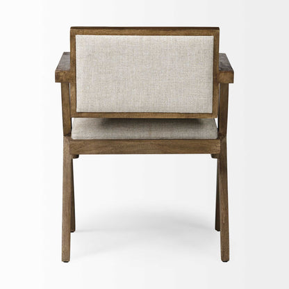 REDONDO CREAM FABRIC ARMCHAIR