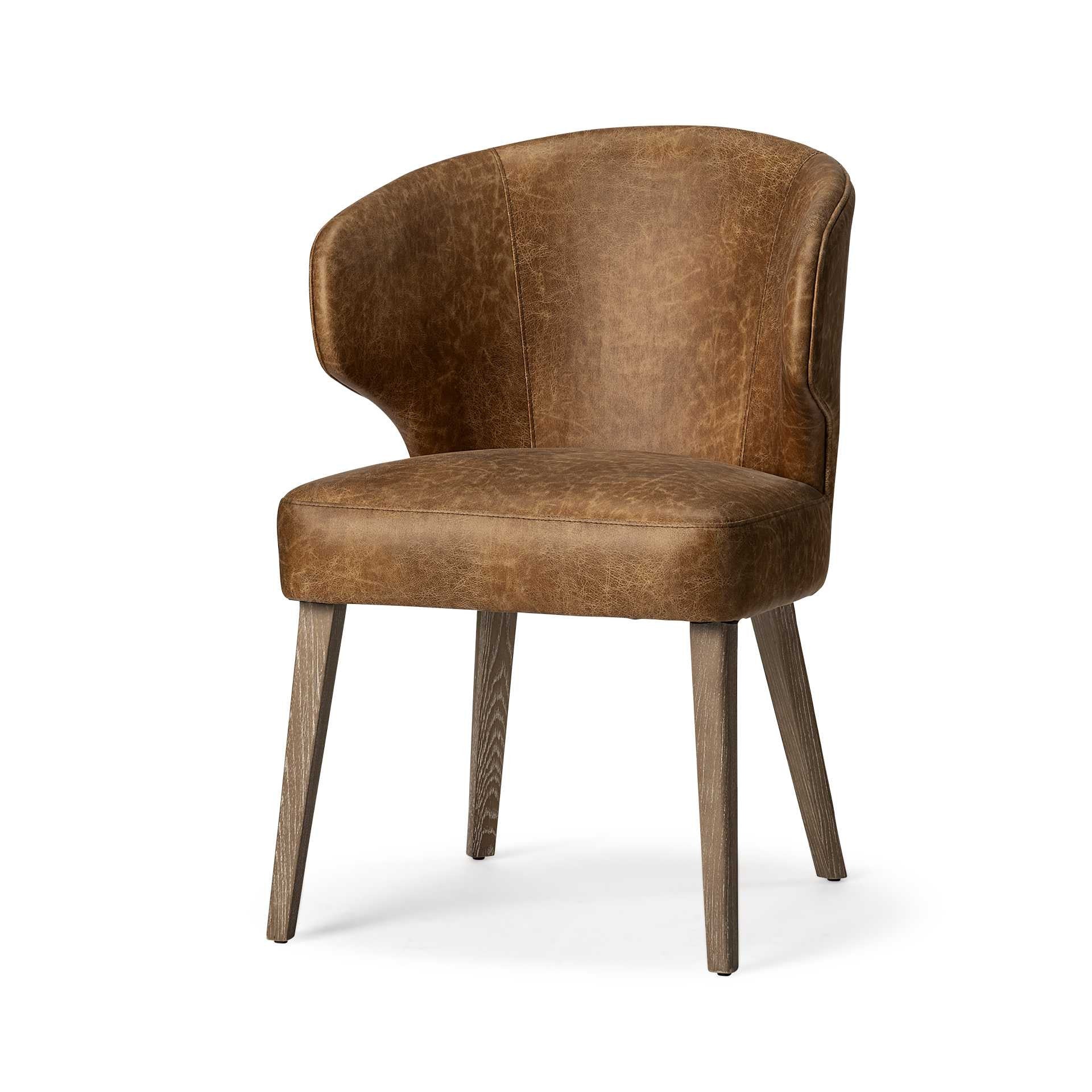 PIER LEATHER DINING ARMCHAIR - Varnish & Vibe