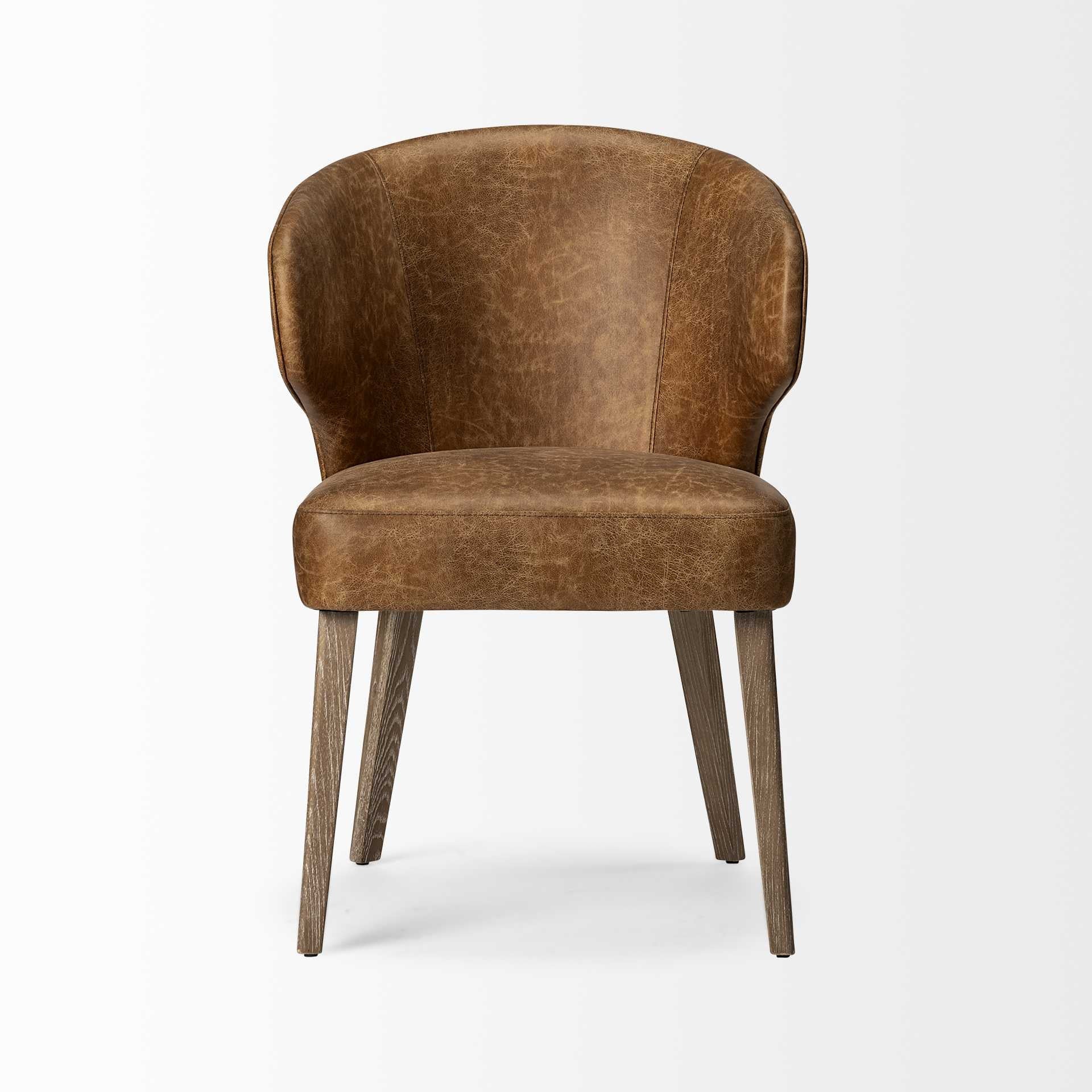 PIER LEATHER DINING ARMCHAIR - Varnish & Vibe