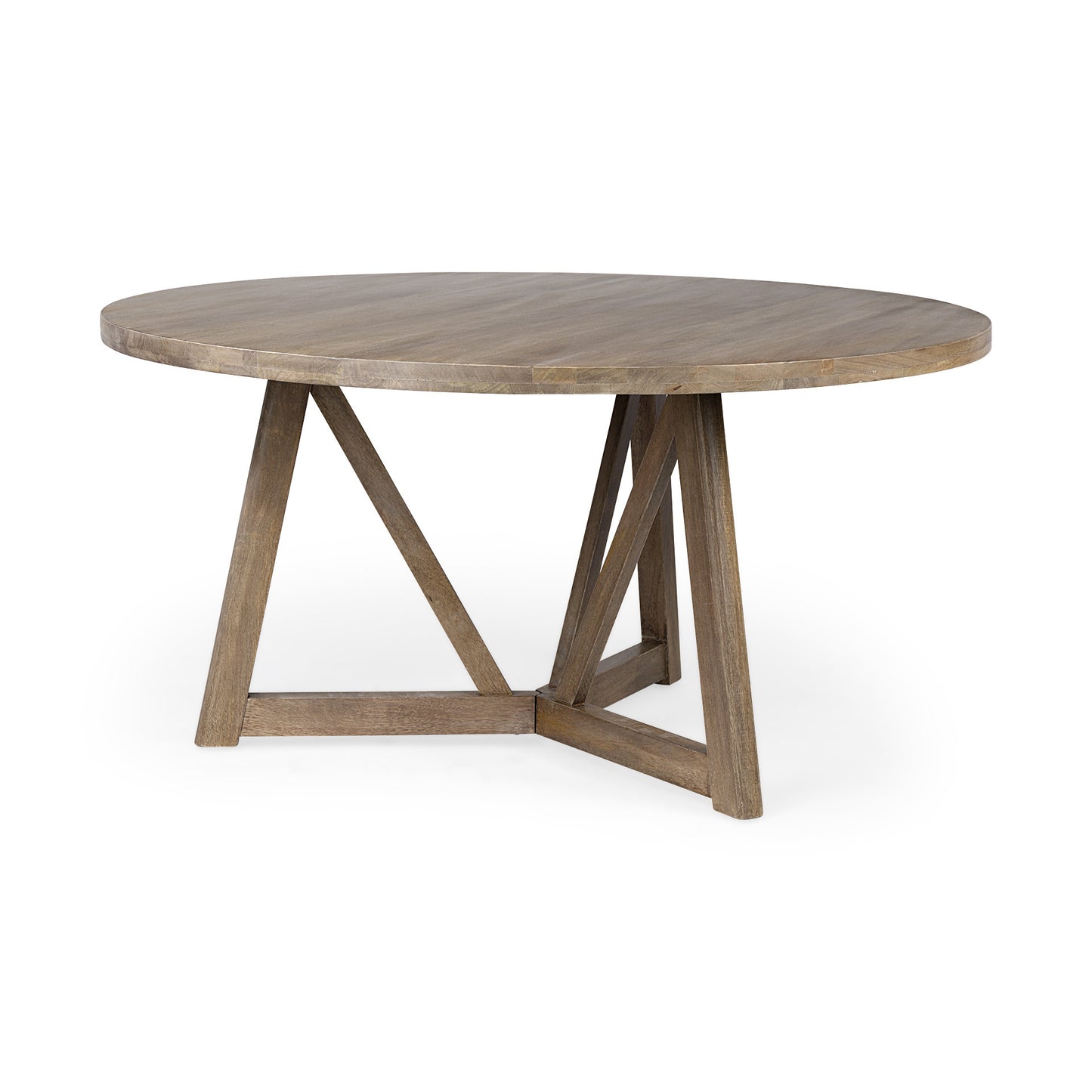 REDONDO 60" SOLID WOOD ROUND TABLE