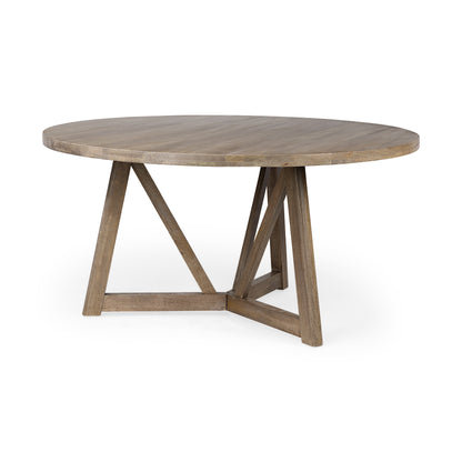 REDONDO 60" SOLID WOOD ROUND TABLE
