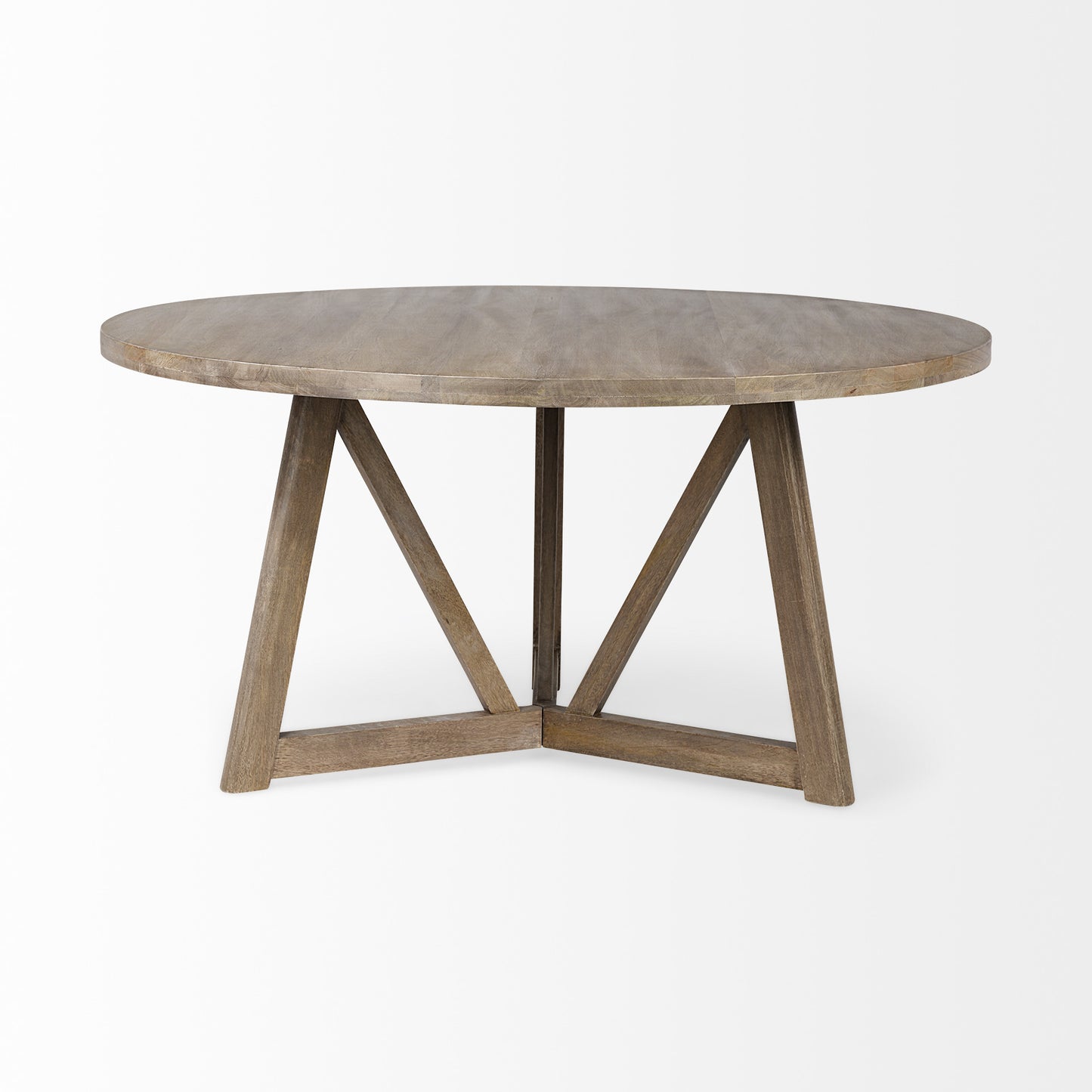 REDONDO 60" SOLID WOOD ROUND TABLE