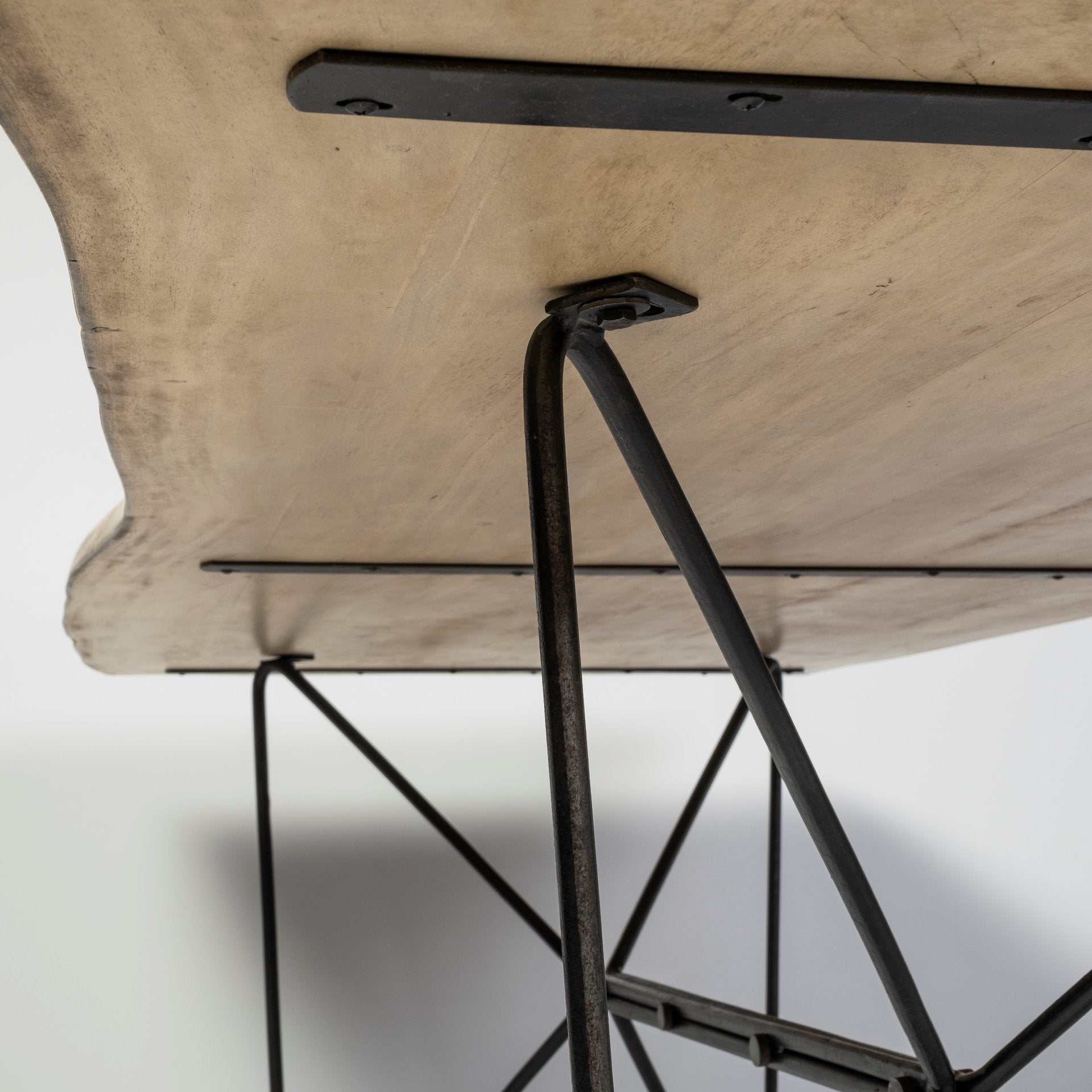 solid wood metal dining table, wood metal dining table, metal dining table, black solid wood metal dining, 80" brown black solid wood