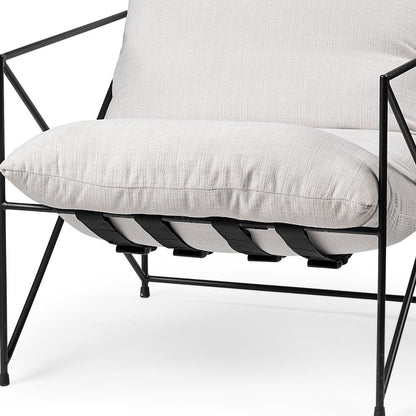 cream black fabric arm chair, fabric arm chair, black fabric arm chair, 30" cream black fabric arm, cream black fabric arm