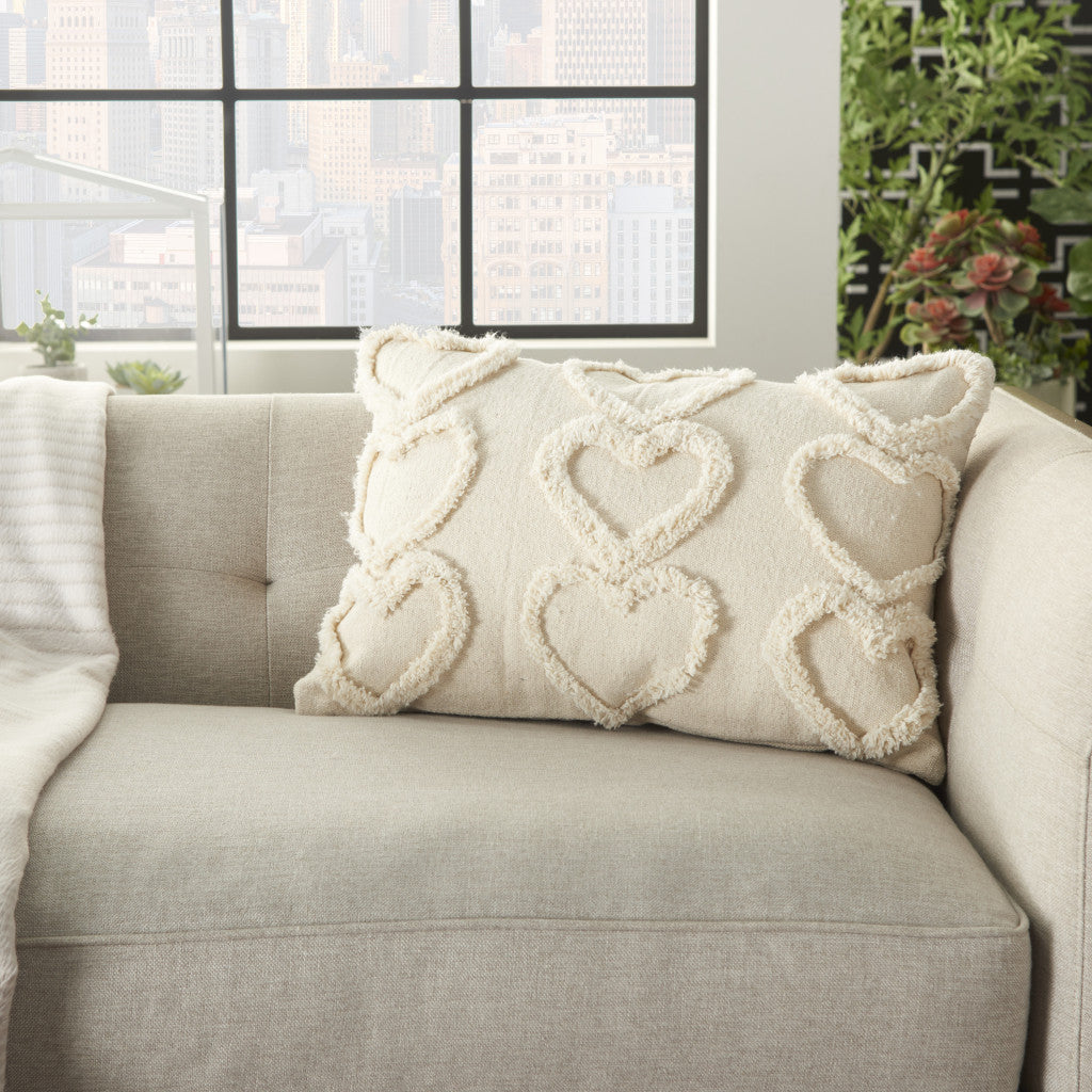 14" X 20" OFF WHITE COTTON - Varnish & Vibe