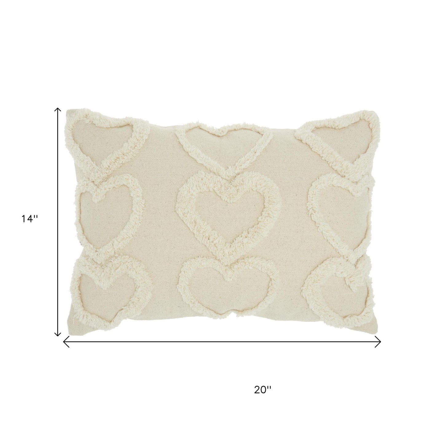 14" X 20" OFF WHITE COTTON - Varnish & Vibe