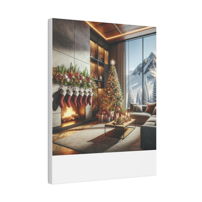 Christmas Matte Canvas, Stretched, 0.75"