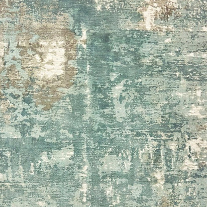 REDONDO 10' x 14' BLUE AND GRAY HAND WOVEN AREA RUG