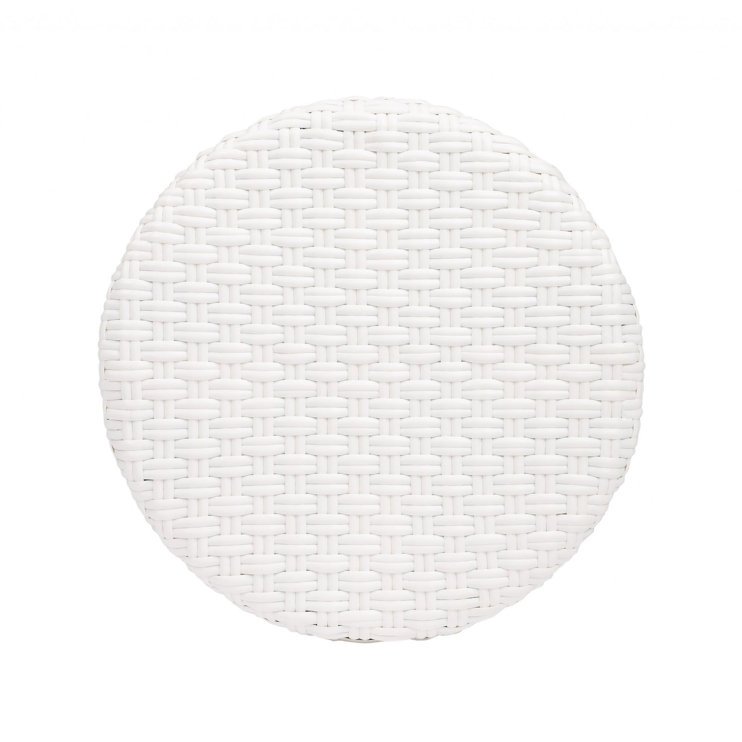 REDONDO WHITE RATTAN BAR STOOL