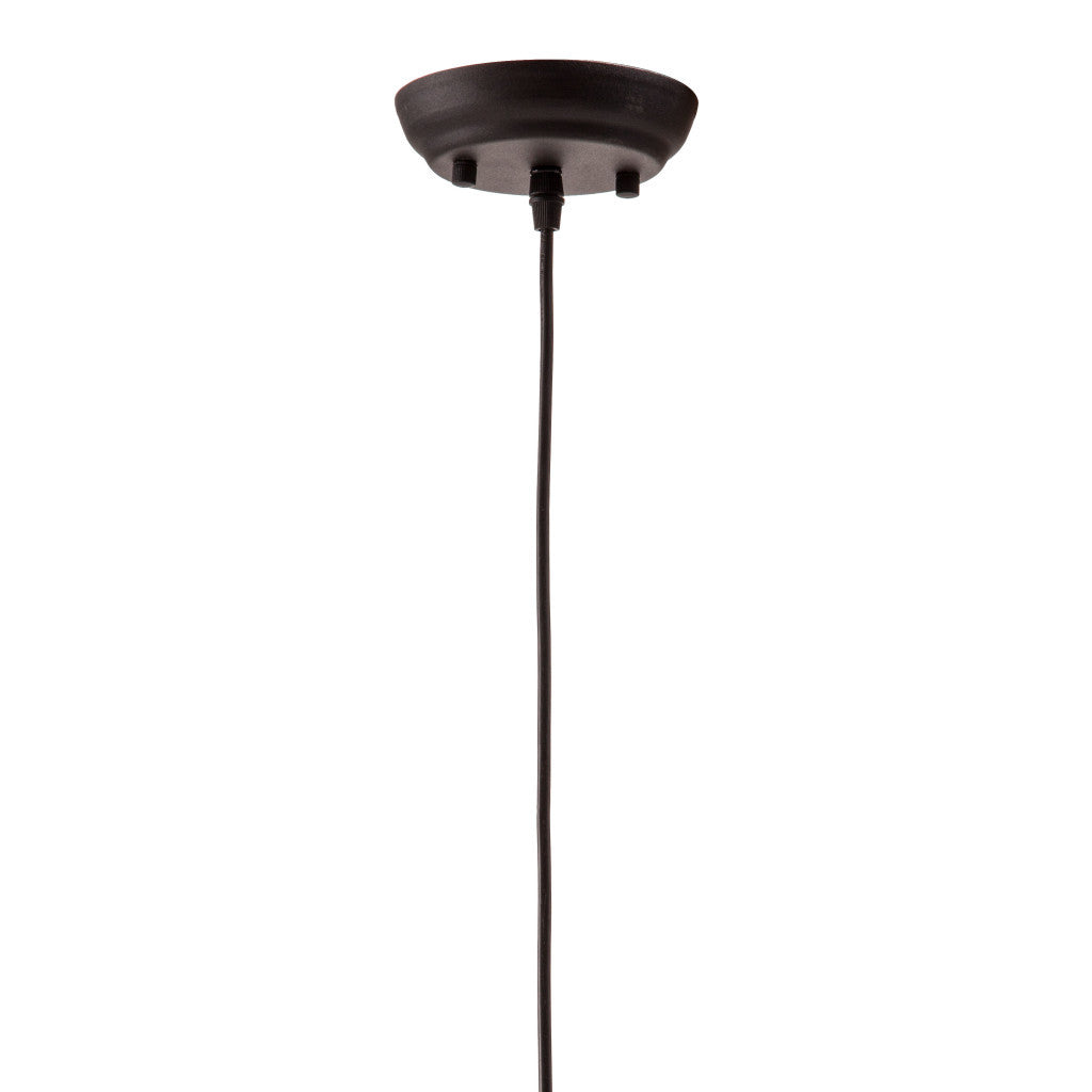 NATURAL LANTERN METAL DIMMABLE CEILING LIGHT WITH NATURAL SHADES - Varnish & Vibe