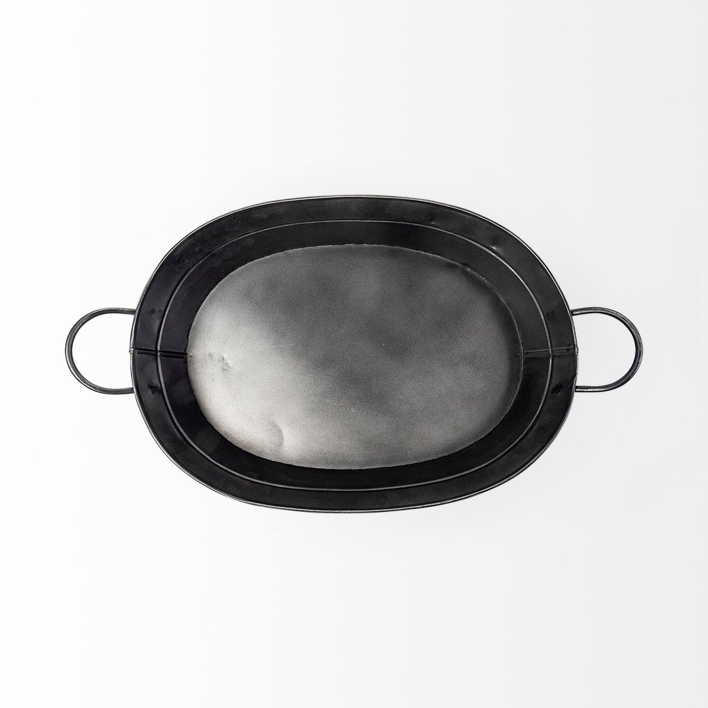 CALABASAS 14" BLACK METAL BASKET - Varnish & Vibe