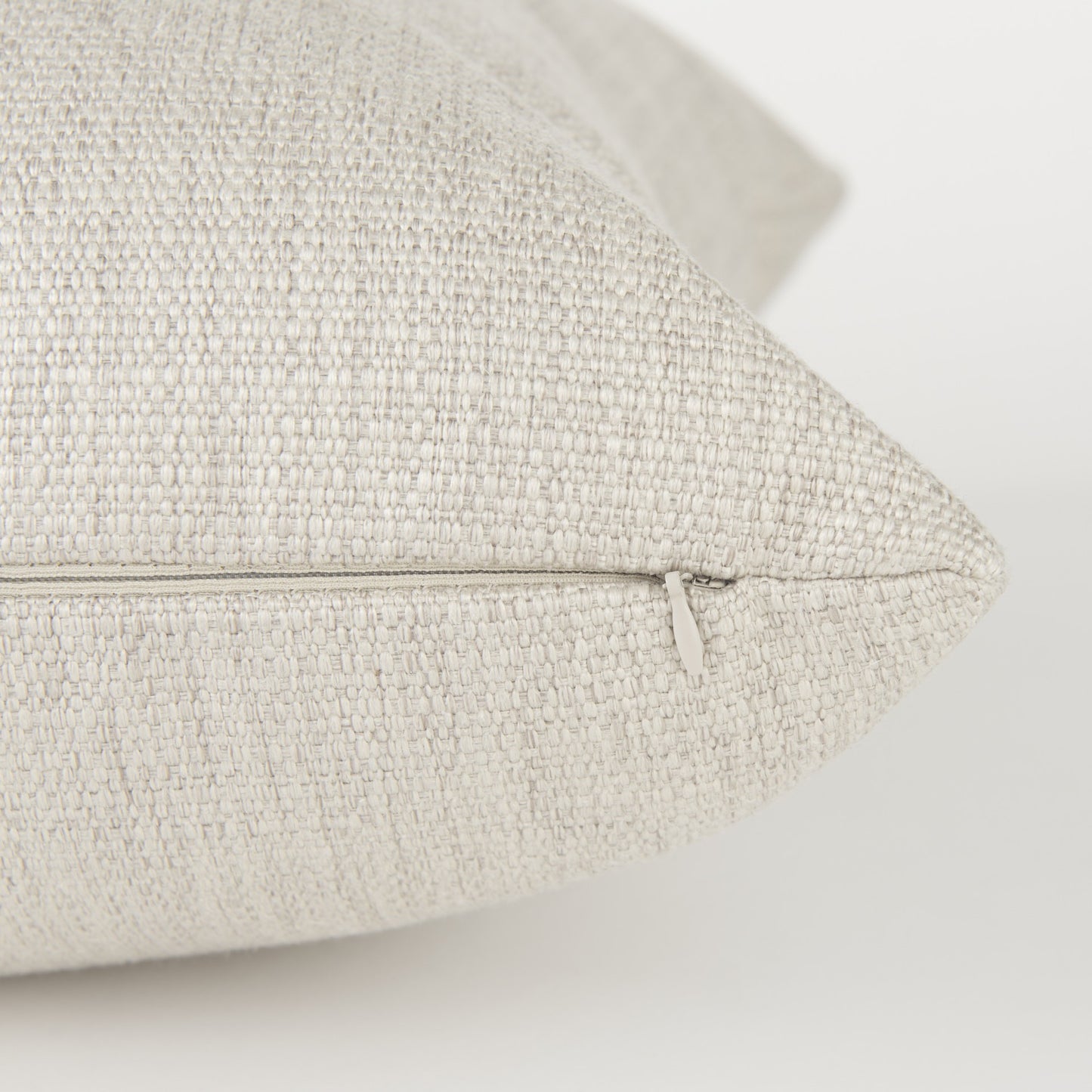 NEUTRAL SAND BASKET WEAVE ACCENT THROW PILLOW - Varnish & Vibe