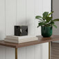 MANHATTAN BLACK METAL CUBE SCULPTURE - Varnish & Vibe