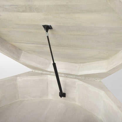 REDONDO HEXAGON SOLID WOOD COFFEE TABLE