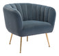 BEVERLY VELVET CLUB CHAIR - Varnish & Vibe