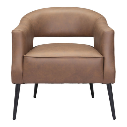 MANHATTAN FAUX LEATHER ARM CHAIR - Varnish & Vibe